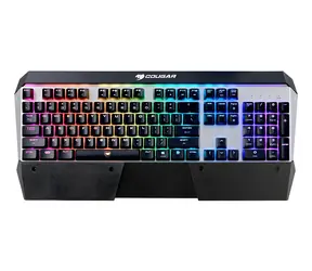 COUGAR Attack X3 RGB / Herní klávesnice / Cherry MX Red / RGB podsvícení / N-Key Rollover / drátová USB / EN layout