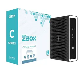 ZOTAC ZBOX-CI649NANO / Barebone / Intel Core i5-1335U / DDR5 / Intel Iris Xe / Wi-Fi 6 / Thunderbolt 4 / bez OS