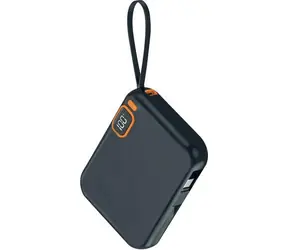 2GO Travel 10000mAh černá / Powerbanka / USB-C + Lightning / Power Delivery 42,5W / displej
