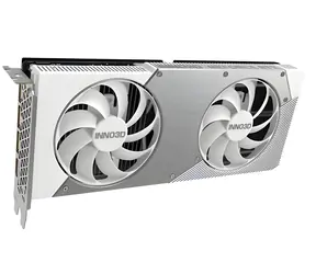 Inno3D GeForce RTX 5060 Twin X2 OC bílá / Grafická karta / 2280 - 2527 MHz / 8GB GDDR7 / 128-bit / 1x HDMI + 3x DP