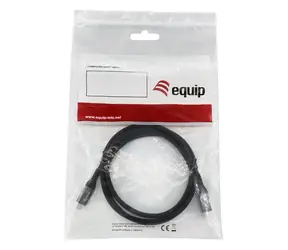 Equip USB4 Gen 3 černá / Kabel USB-C / 40 Gbps / PD 240W / 2 m