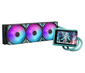 ASUS ROG RYUO IV 360 ARGB Hatsune Miku Edition / Komplet vodního chlazení CPU / 3x 120mm / ARGB