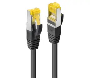 Lindy CAT6a U/UTP 1 m černá / Patch kabel / 10 ks / LSZH / 500 MHz