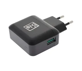 2GO 795839 černá / Síťová nabíječka / 18W / 3 A / 1x USB-A / QC 3.0