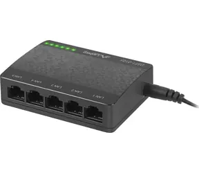 Lanberg DSP1-0105 / Switch / 5× 100 Mbps / neřízený