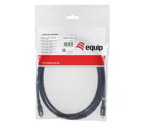 Equip USB4 Gen 4x2 černý / Kabel / USB-C na USB-C / 80 Gbps / PD 240 W / 2 m