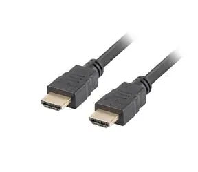 Lanberg CA-HDMI-11CC-0005-BK černá / Kabel HDMI / HDMI 1.4 / 0,5m / M-M