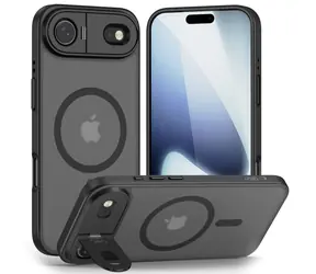 Tech-Protect Magstand MagSafe matná černá / Kryt / Apple iPhone 17 Air / MagSafe / stojánek / TPU+PC
