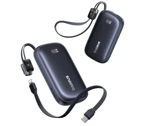 Baseus EnerFill FC21 Qpow 3 Ultra černá / Powerbanka / 10000 mAh / 22,5W