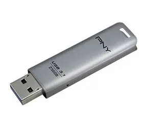 PNY Elite Steel 256GB / Flash disk / USB 3.1 Gen1 / čtení 80 MB/s / zápis 20 MB/s