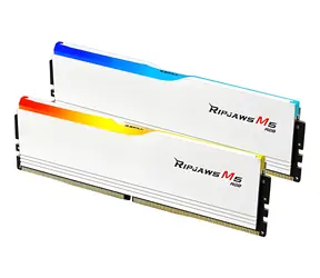 G.Skill Ripjaws M5 RGB 64GB (2x32GB) 6000 MHz bílá / DDR5 / CL32 / 1.4V / Non-ECC / Unbuffered / XMP 3.0