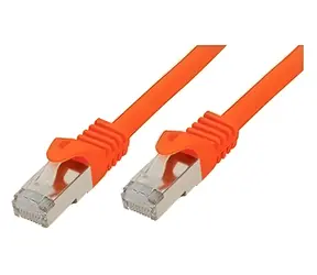 Shiverpeaks Cat7 S/FTP oranžová / Patch kabel / RJ45 / 15 m / LSZH