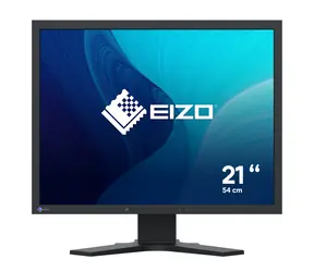 21.3" EIZO S2134-BK černá / Monitor / IPS / 1600x1200 / 4:3 / 500 cd/m2 / DVI / DP / USB hub