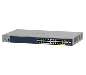 Netgear GS728TPP-300EUS / Smart switch / 24x GbE PoE+ / 4x SFP / 380 W / L2/L3/L4