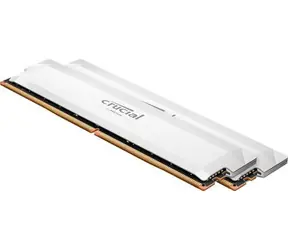 Crucial Pro 64GB (2x32GB) 6400MHz bílá / DDR5 / DIMM / CL40 / 1.35V / XMP 3.0