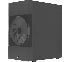 AeroCool Atomic Lite v1 černá / PC skříň / Micro ATX / Mini-ITX / 2x USB-A 3.0 / 1x USB 2.0 / Bez zdroje
