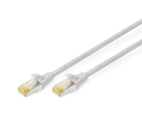 Digitus Cat6a šedá / Patch kabel / S/FTP / 20 m / LSZH / 500 MHz