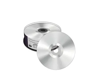 MediaRange DVD+R DL 8,5GB stříbrné / Médium DVD / 8x / Potisknutelné / spindl 25 ks