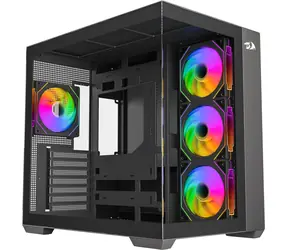 Redragon EVO ARGB GC-623-PRO černá / Skříň / Middle Tower / ATX / ARGB / Tempered Glass