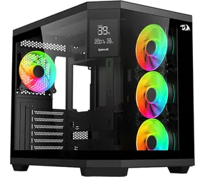 Redragon Vision ARGB GC-625-PRO černá / Skříň pro PC / Middle Tower / ATX / 4x ARGB 120 mm / Tempered Glass