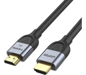 Unitek C11086GY01 černá / Kabel HDMI 2.1 / 8K 60Hz / 3 m