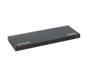 Manhattan HDMI Splitter 8 portů / Rozbočovač / 4K 60Hz / 18 Gbit/s / Downscaling / HDCP 2.3