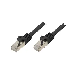 Shiverpeaks CAT7 S/FTP 50m černá / Patch kabel / LSZH / 600 MHz / RJ45