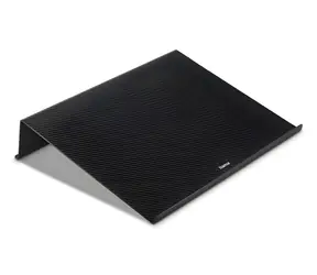 Hama Carbonoptik černá / Stojan na notebook / max. 18,4" / 5 kg / plast