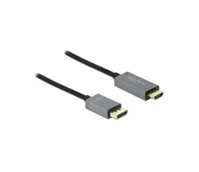 DeLock DisplayPort 1.4 > HDMI / Kabel / aktivní / 4K 60 Hz / HDR / 3 m