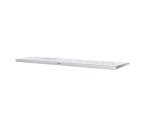 Apple Magic Keyboard s Touch ID a numerickou klávesnicí bílá / Klávesnice / Bluetooth / USB-C / DE Layout