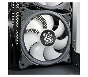 LC POWER 809B Dark Storm X černá / Case / Midi Tower / ATX / RGB
