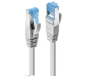Lindy CAT7 S/FTP Patch Cord 1m šedá / Patch kabel / LSZH / 10 ks v balení