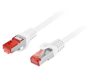 Lanberg CAT6 S/FTP 5m bílá / Patch kabel / RJ45 / LSZH / 1 Gbit/s