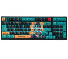 A4tech Bloody AT98 RENEGADE / Herní klávesnice / optická / Alpha switch / drátová / 98 kláves / RGB