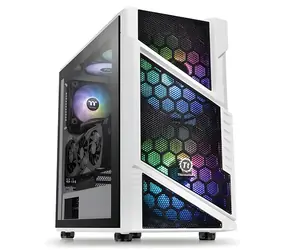 Thermaltake Commander C31 TG ARGB Snow Edition / Skříň / Midi Tower / ATX / ARGB / průhledná bočnice / bez zdroje