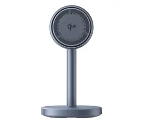 Baseus Orbit 2 Pro šedá / Bezdrátová nabíječka / Qi2 / MagSafe / 20W / 2 v 1 / s chlazením