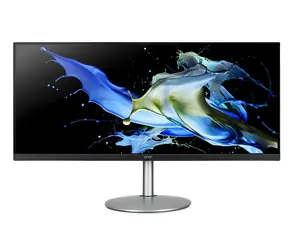 34" Acer CB342CU stříbrná / Monitor / IPS / UWQHD 3440×1440 / 75Hz / 1ms / HDMI+DP+USB-C / AMD FreeSync