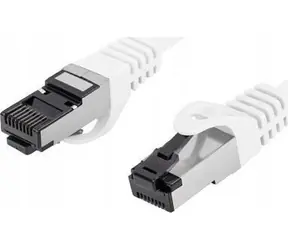 Lanberg CAT8.1 S/FTP 2m bílá / Patch kabel / LSZH / RJ-45 / 2000 MHz