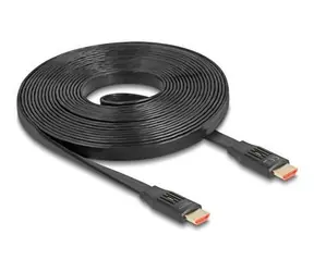 Delock 81004 černá / Plochý HDMI kabel / 8K / 60 Hz / 48 Gbit/s / 5 m