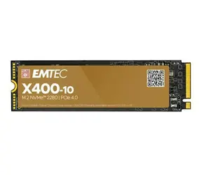 EMTEC X410 4TB / SSD / M.2 2280 / PCIe 4.0 x4 / R: 7400 MBs / W: 7000 MBs / PS5