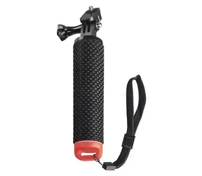 Hama plovoucí rukojeť 2v1 černá / Rukojeť pro akční kamery / pro GoPro / závit 1/4" / 19 cm