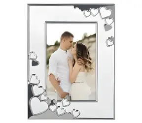 Hama Valentine bílá / Portrétový rámeček / Hliník / 10x15 cm