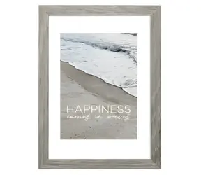 Hama Waves šedá / Fotorámeček / 30×40 cm / MDF / sklo