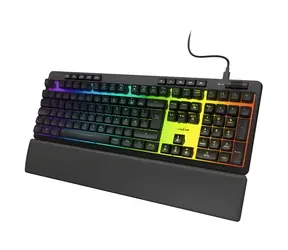 uRage Exodus 515 Illuminated černá / Herní klávesnice / membránová / DE layout / RGB / USB-A / kabel 1,8 m