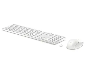 HP 655 Set bílá / Bezdrátová klávesnice a myš / USB
