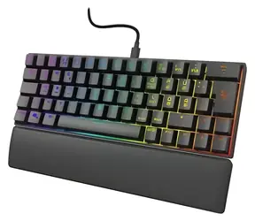 uRage Exodus 760 Mechanical Mini černá / Herní klávesnice / mechanická / Outemu Red / RGB / USB-A / kabel 1,8 m