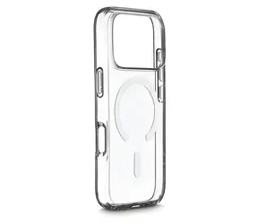 White Diamonds Mag Glitter průhledná / Kryt / Apple iPhone 17 Pro / MagSafe / TPU+PC