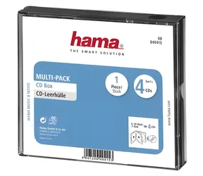 Hama CD Multipack 4 / Obal na CD / 4 disky