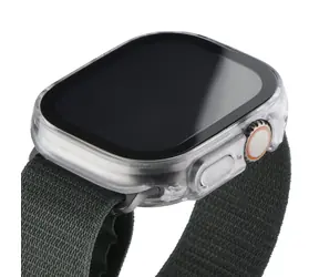 Hama průhledná / Ochranný kryt / Apple Watch Ultra 3 49 mm / Sklo