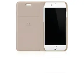White Diamonds Crystal Booklet zlatá / Knížkové pouzdro / Apple iPhone 6 / 6s / 7 / 8 / SE 2020 / SE 2022